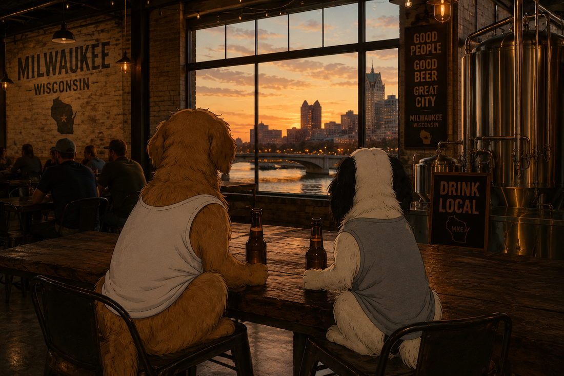 Milwaukee Themed Gifts for Dog Lovers, Beer Fans, and Local Pride