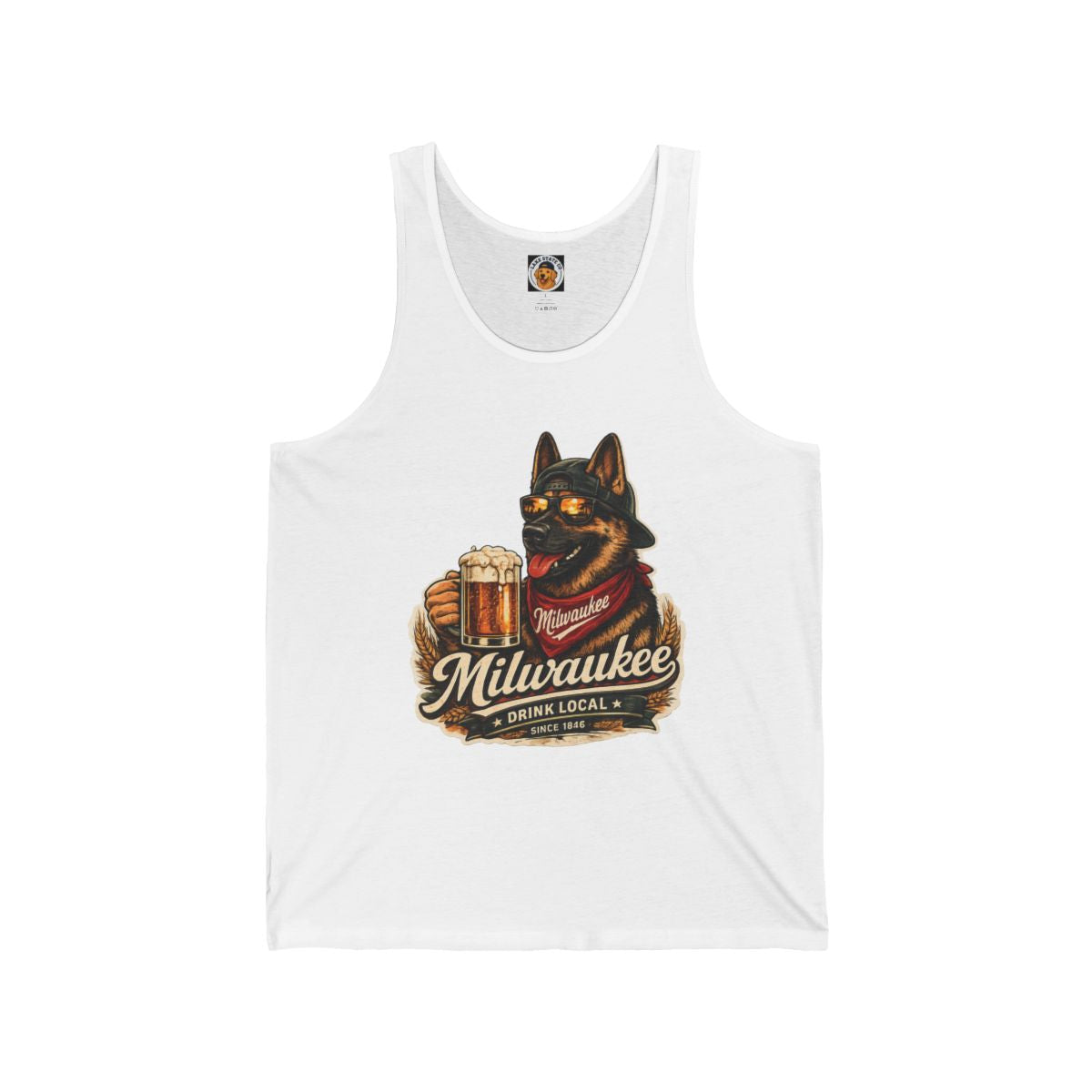 German Shepherd Club Jersey Tank