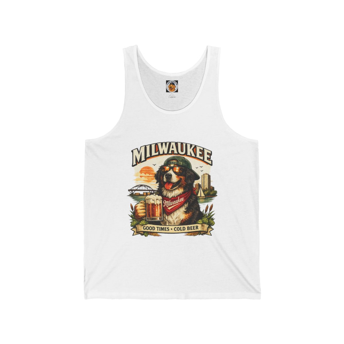 Bernese Mountain Dog Club Jersey Tank