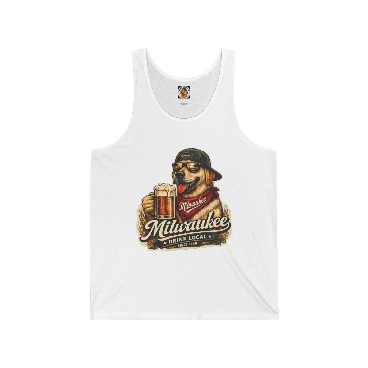 Golden Retriever Club Jersey Tank