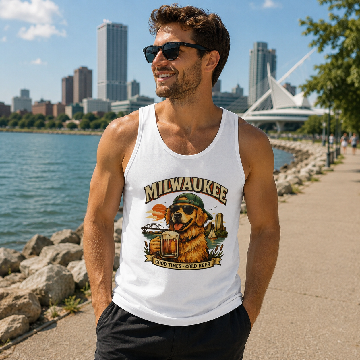 Golden Retriever Club Classic Jersey Tank