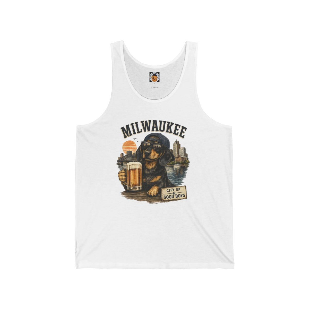Dachshund Club Jersey Tank